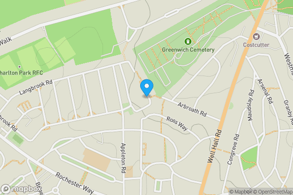 Map location for 80 Flintmill Crescent, London, SE3 8LY
