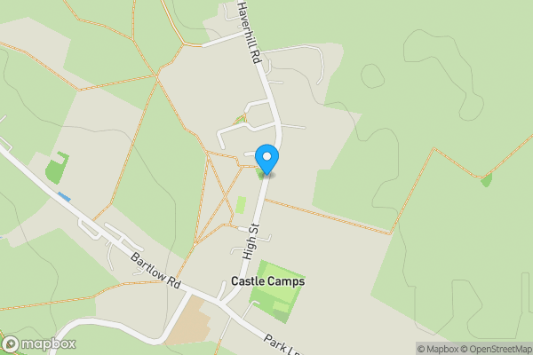 Map location for The United Reformed Church, High Street, Castle Camps, Cambridgeshire, CB21 4SN