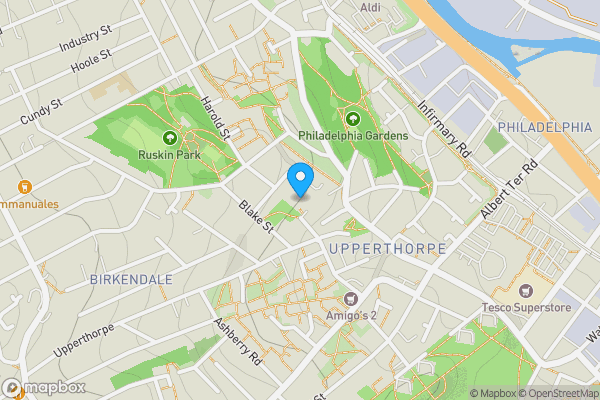 Map location for 26 Brandreth Road, Sheffield, South Yorkshire, S6 3JU