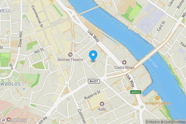 Map location for 3 Powells Place, Newport, Gwent, NP20 1EL