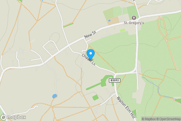 Map location for Chippel Lane Marnhull, Sturminster Newton, Dorset, DT10