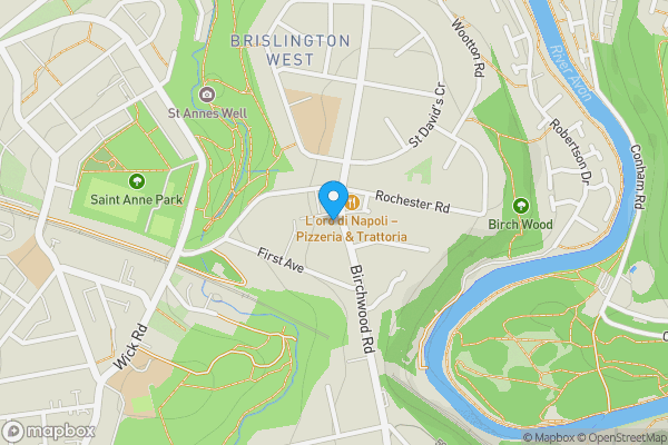 Map location for 14 Birchwood Road, Bristol, Bristol BS4 4QH