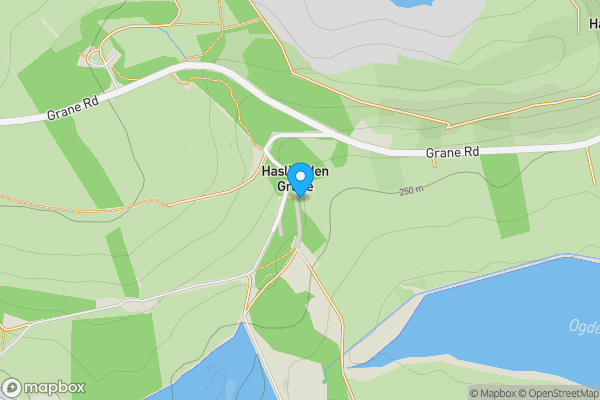 Map location for Calf Hey House, Calf Hey Road, Haslingden, Rossendale, BB4 4AT