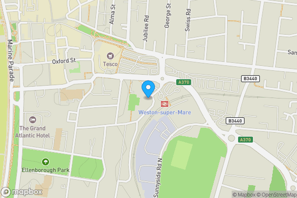 Map location for 47 Station Road, Weston-Super-Mare, BS23 1XY