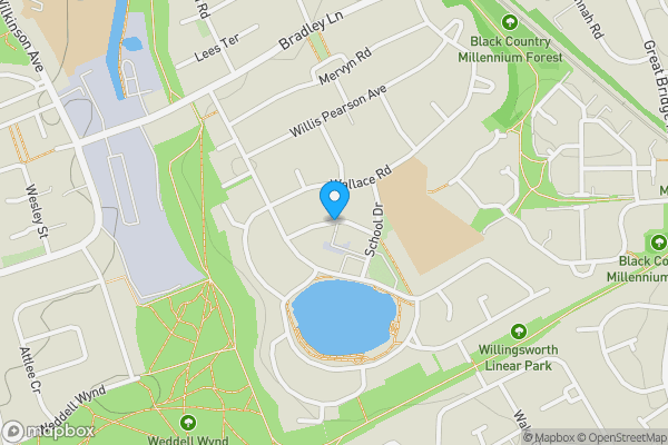 Map location for Pace Crescent, Bilston, West Midlands, WV14 8BJ