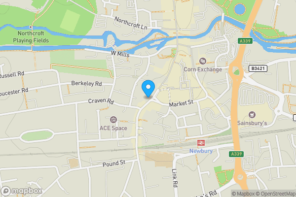 Map location for 31 Bartholomew Street, Newbury, Berkshire RG14 5LL