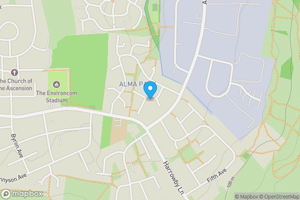 Map location for Fourth Avenue, GRANTHAM, Lincolnshire, NG31 9TS