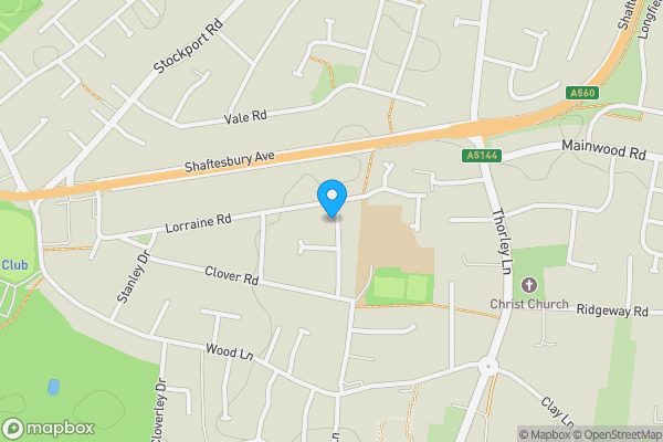 Map location for 4 Thorneycroft Road, Timperley, Altrincham, Cheshire WA15 7NE