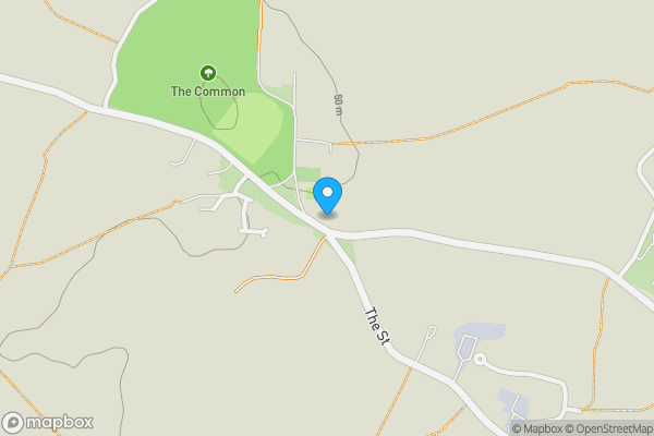 Map location for Building Plot at, The Common, Broughton Gifford, SN12 8LX