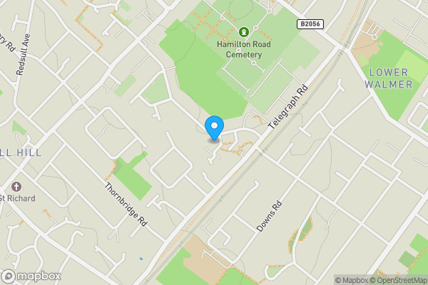 Map location for Flat 7, Chapman House, Freemens Way, DEAL, Kent, CT14 9DJ