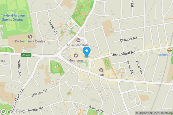 Map location for 5A Horn Lane, Acton, London, W3 9NJ