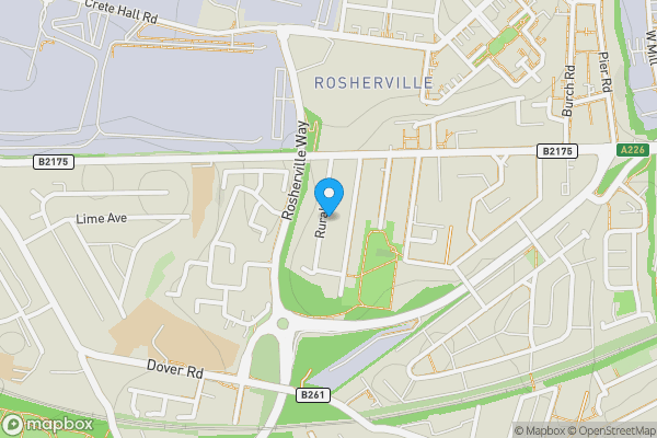 Map location for 67 Rural Vale, Northfleet, Gravesend, Kent, DA11 9JL