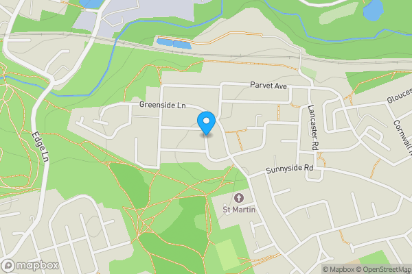 Map location for Briarwood Avenue, Droylsden, Greater Manchester, M43