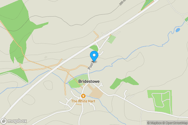 Map location for 1, 2 and 3 Pool Hill, Bridestowe, EX20 4EW