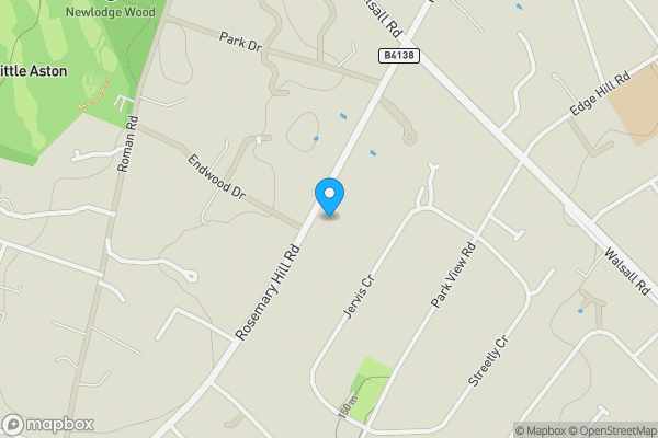 Map location for 88 Rosemary Hill Road, Sutton Coldfield, West Midlands, B74 4HH