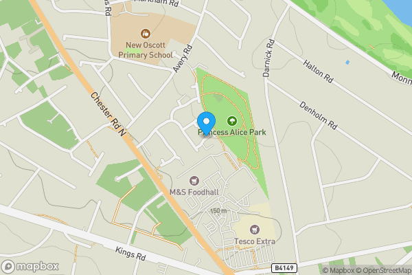 Map location for Warwick Road, Sutton Coldfield, West Midlands, B73 6XE