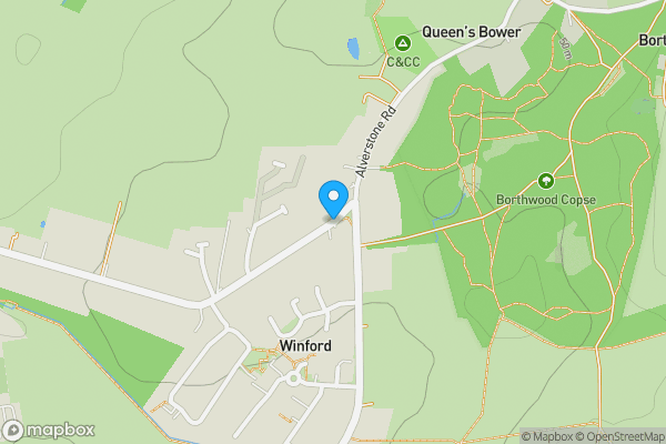 Map location for Forest Road, Sandown, Isle of Wight, PO36 0JZ