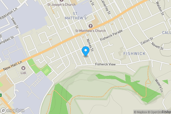 Map location for 35 Scotforth Road, Preston, Lancashire, PR1 4XX
