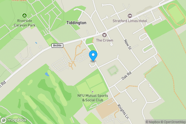 Map location for Tiddington Court, Knights Lane, Tiddington, Stratford-upon-Avon, Warwickshire, CV37 7BP