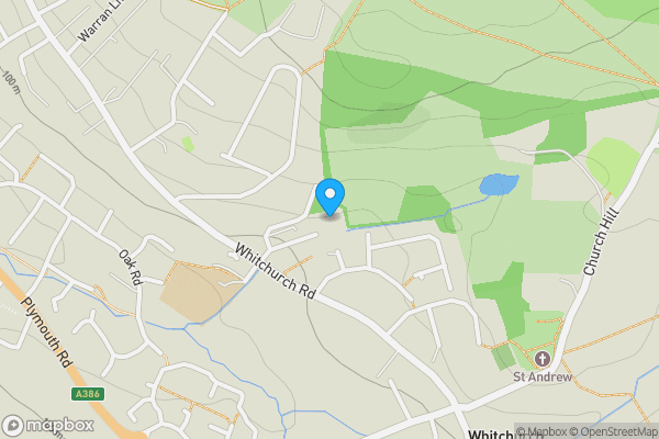 Map location for The Priory, Marshall Close, Tavistock, Devon, PL19 9RB