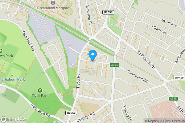 Map location for Buckingham Road, MARGATE, Kent, CT9 5SS