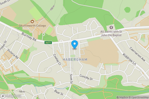 Map location for Moore Street, BURNLEY, Lancashire, BB12 6NT
