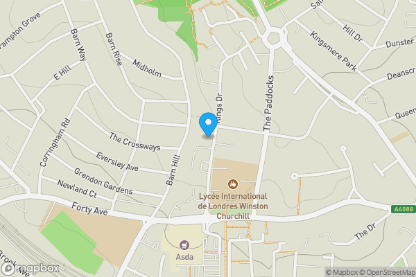 Map location for 6 Carmel Court, Kings Drive, Wembley, HA9 9JE