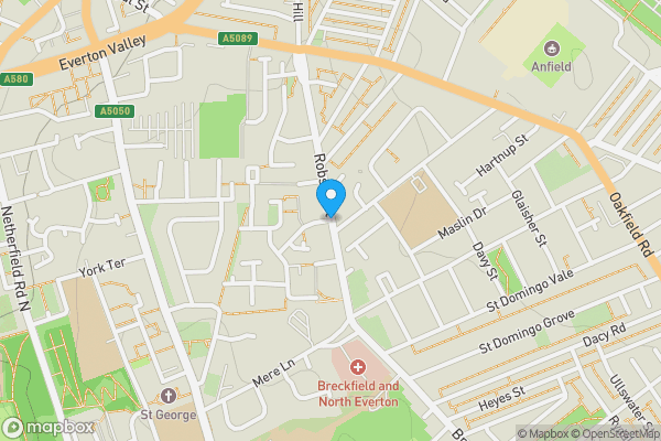 Map location for 69, 71 & 73 Robson Street, Liverpool, L5 0TU