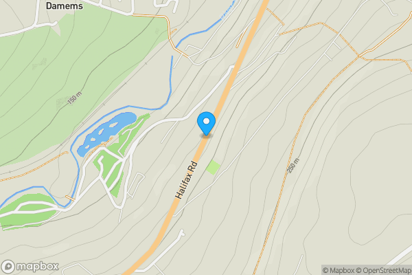 Map location for Halifax Road, KEIGHLEY, West Yorkshire, BD22 9DH