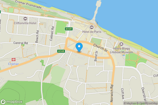 Map location for Louden Road, Cromer, Norfolk, NR27 9EF