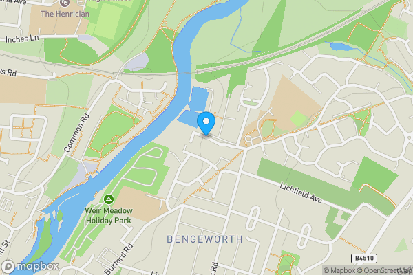 Map location for Drakes Lea, Evesham, WR11 3BJ