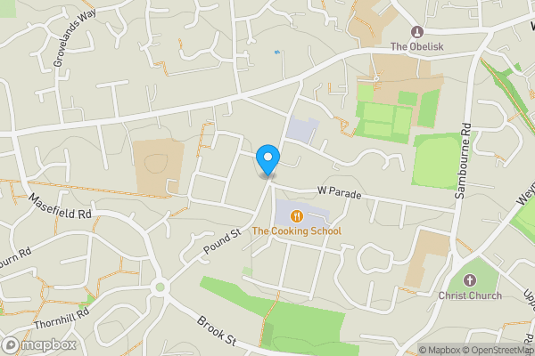 Map location for 56, Pound Street, Warminster, BA12 8NW