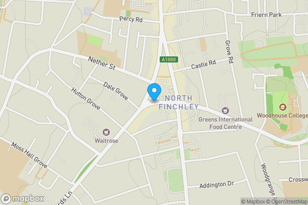 Map location for 31 Arundel Court, North Finchley, London, N12 9NG