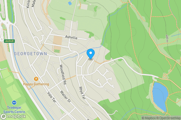 Map location for 67 Whitworth Terrace, Tredegar, Gwent, NP22 4LU