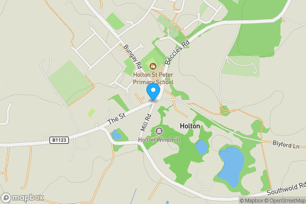 Map location for Albany Court, Holton Road, Halesworth, Suffolk, IP19 8HQ