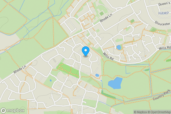 Map location for Angelica Drive, Bridgwater, Somerset, TA5 2GL