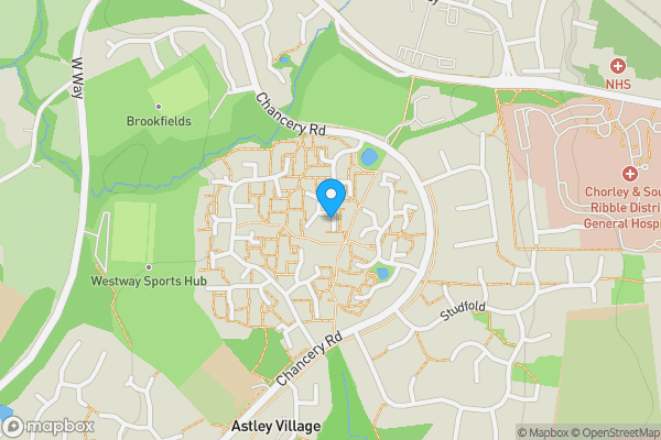 Map location for 66 Buckshaw Hall Close, Astley Village, Chorley, Lancashire, PR7 1SY