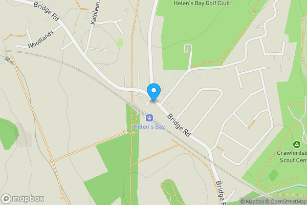 Map location for 22D Bridge Road, Helens Bay, County Down, BT19 1TH