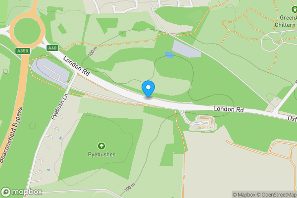 Map location for Uttley Lane, Beaconsfield, Buckinghamshire, HP9 2DH