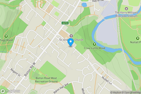 Map location for 50 Nuttall Lane, Ramsbottom, BL0 9JP
