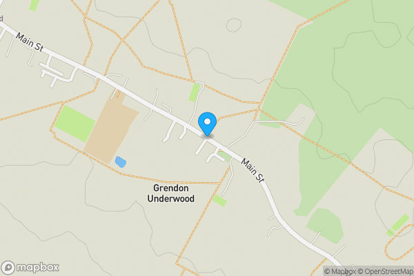 Map location for Sixteen Garages at, Springhill Road, Grendon Underwood, Aylesbury, Buckinghamshire, HP18 0TF