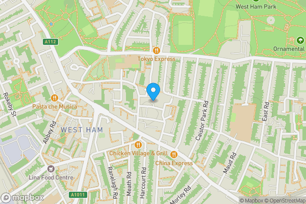 Map location for 1 Cridland Street, London, E15 3EJ