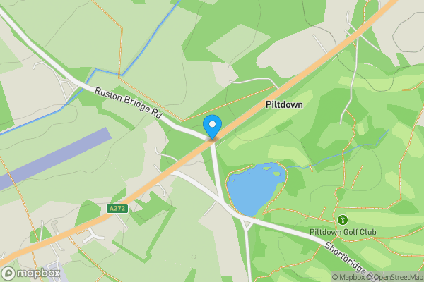 Map location for Texaco Service Station Haywards Heath Road (A272) Piltdown, Nr Uckfield East Sussex TN22 3XL