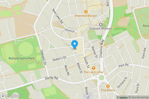 Map location for Flat 32, 18 South Street, Ilkeston, DE7 5QE