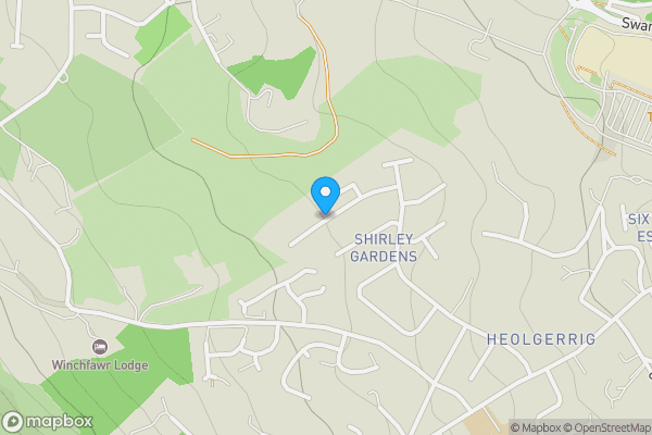 Map location for Salisbury Close, Merthyr Tydfil, CF48 1SD