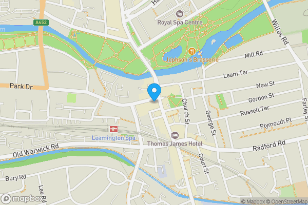 Map location for Flat 4, 12 Spencer Street, Leamington Spa, Warwickshire CV31 3NF