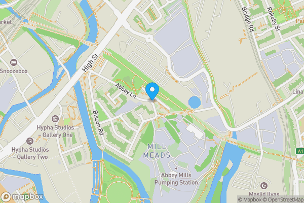 Map location for Flat 65 Aubrey Moore Point, Abbey Lane, Stratford, London, E15 2SA