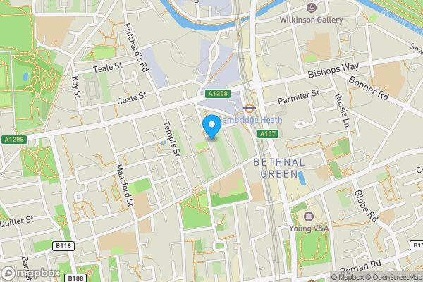 Map location for Flat 11 Nestor House, Old Bethnal Green Road, London, E2 6QU