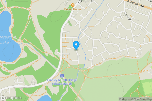 Map location for Balmoral Drive, WIGAN, Lancashire, WN2 3HS