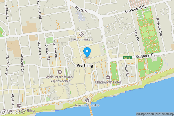 Bn11 Postcode Map Flat 206 Guildbourne Court, Guildbourne Centre, Worthing, West Sussex ...